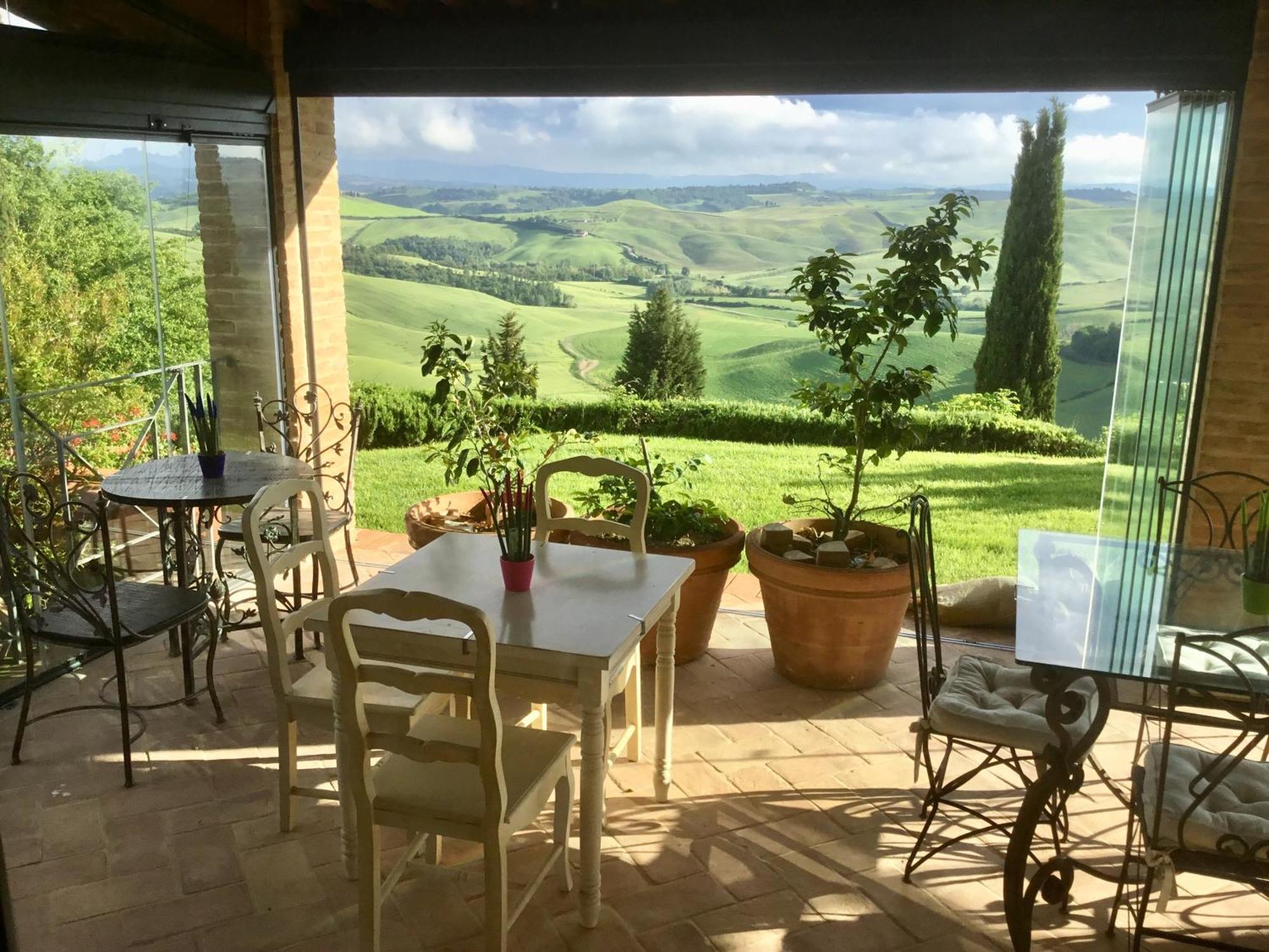 Podere Fornaci Asciano Eksteriør billede